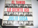Julio Sosa - El Tango los siento asi, Cd's en Dvd's, Vinyl | Wereldmuziek, Ophalen of Verzenden, Zo goed als nieuw, 12 inch, Latijns-Amerikaans