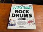 The everything Rock Drums Book, Eric Starr with cd, Boeken, Muziek, Ophalen of Verzenden