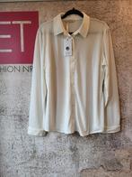 Angelle Milan ecru travelstof blouse XL/42 NIEUW twv €49.95