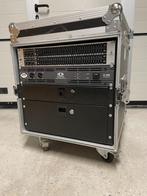 Flightcase met Dynacord versterker, EQ en bekabeling, Ophalen, Gebruikt, Minder dan 500 watt, P.A.