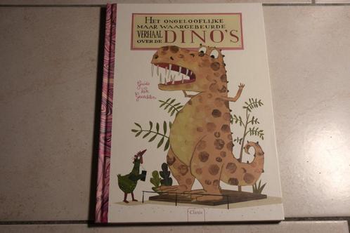 Het ongelooflijke maar waargebeurde verhaal over dino's / Gu, Boeken, Kinderboeken | Kleuters, Zo goed als nieuw, Fictie algemeen