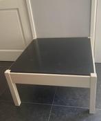 Leolux salontafel. Blad graniet., Huis en Inrichting, Tafels | Salontafels, Ophalen, Gebruikt, Leolux jaren '70, Vierkant