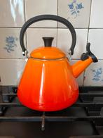 Le Creuset fluitketel, Witgoed en Apparatuur, Waterkokers, 1 tot 2 liter, Ophalen of Verzenden, Zo goed als nieuw