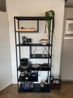 Stalen vakkenkast, Huis en Inrichting, Kasten | Wandmeubels, Gebruikt, Ophalen of Verzenden, Minder dan 150 cm, 150 tot 200 cm