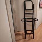 Vintage Houten Lampetstel houder, Huis en Inrichting, Ophalen, Gebruikt