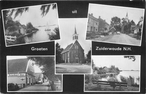 (378-285-043) Zuiderwoude NH Groeten uit, Verzamelen, Ansichtkaarten | Nederland, Noord-Holland, Verzenden