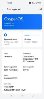 One Plus Nord CE2 lite 5G, Telecommunicatie, Mobiele telefoons | Overige merken, Klassiek of Candybar, Zonder abonnement, Ophalen of Verzenden