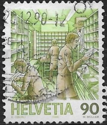 Zwitserland 1986 mi.1326ya POSTGESCHIEDENIS beschikbaar voor biedingen