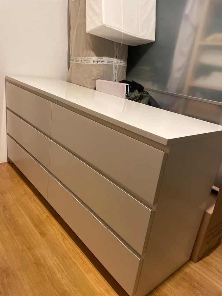 IKEA MALM Ladekast - 6 Lades - Ruim!, Huis en Inrichting, Kasten | Kledingkasten, Zo goed als nieuw, Minder dan 100 cm, 150 tot 200 cm