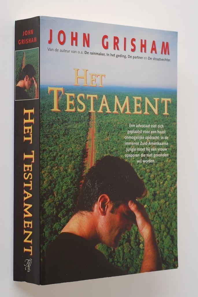 Het testament - John Grisham (1999), Boeken, Thrillers, Zo goed als nieuw, Amerika, Verzenden