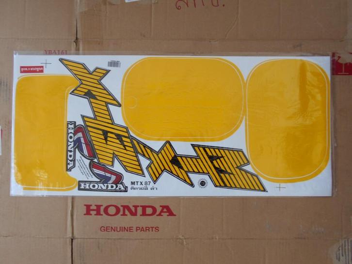 Nieuw Compleet Sticker Set MTX80R2 - MTX125R - MTX200R, Motoren, Accessoires | Stickers, Verzenden