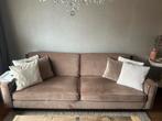 Prachtige velvet 3zits bank, Ophalen, Gebruikt, Driepersoons, 75 tot 100 cm