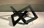 Unieke Salontafel door Popke Bakker, Huis en Inrichting, Ophalen, Gebruikt, Glas, Modern