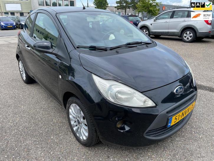 Ford Ka 1.2 Titanium X- Airco, APK AUX, NAP, Nieuwe Koppelig, Auto's, Ford, Bedrijf, Te koop, Ka, ABS, Airbags, Airconditioning
