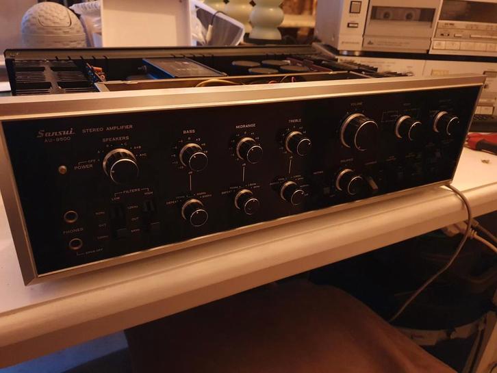 Sansui au-9500, Audio, Tv en Foto, Versterkers en Receivers, Gebruikt, Overige merken, Ophalen