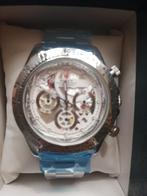 Horloge Sport Daytona Skeleton Chronograaf full function, Ophalen of Verzenden, Nieuw, Staal, Rolex