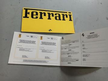 ferrari onderhoudsboekje nieuw.  beschikbaar voor biedingen