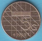 Nederland Vijfje (5 gulden) 1993 UNC in munthouder, Postzegels en Munten, Munten | Nederland, Ophalen of Verzenden, Koningin Beatrix