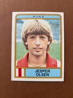 Panini Voetbal 84 Ajax Jesper Olsen # 18, Verzamelen, Sportartikelen en Voetbal, Ophalen of Verzenden, Nieuw, Ajax, Poster, Plaatje of Sticker