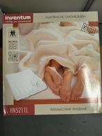 Inventum elektrische onderdeken 150 x 140 cm type HN5211L, Gebruikt, Wit, Tweepersoons, Ophalen of Verzenden