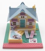 Vintage Polly Pocket Summer Villa Bluebird 1993 + poppetje, Ophalen of Verzenden, Zo goed als nieuw