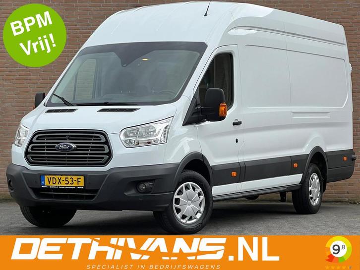 Ford Transit 2.0TDCI 170PK L4H2 Cruisecontrol / Camera / Eur, Auto's, Bestelauto's, Bedrijf, Lease, ABS, Achteruitrijcamera, Airconditioning