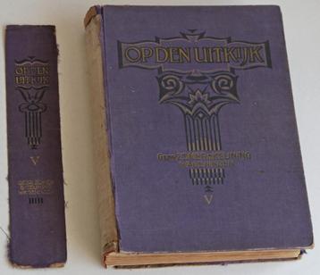 Op den Uitkijk. Jaargang 5 (1928/1929) compleet (ingebonden) beschikbaar voor biedingen