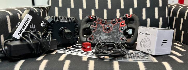 Fanatec CSL DD 8Nm + McLaren GT3 V2 + upgrades & accessoires, Computers en Software, Joysticks, Zo goed als nieuw, Ophalen of Verzenden