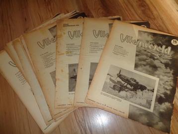 1944 set vliegwereld luftwaffe tijdschrift oorlog wo2