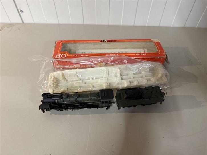 Model Trein - rivarossi ho 1341 franse sncf e22 stoomlocomot, Hobby en Vrije tijd, Modeltreinen | H0, Zo goed als nieuw, Wagon