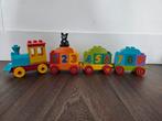 Duplo getallentrein + goederentrein, Kinderen en Baby's, Speelgoed | Duplo en Lego, Ophalen of Verzenden, Zo goed als nieuw, Duplo