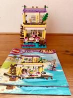 Lego Friends 41037 Stephanie's Strandhuis, Ophalen of Verzenden, Zo goed als nieuw, Complete set, Lego