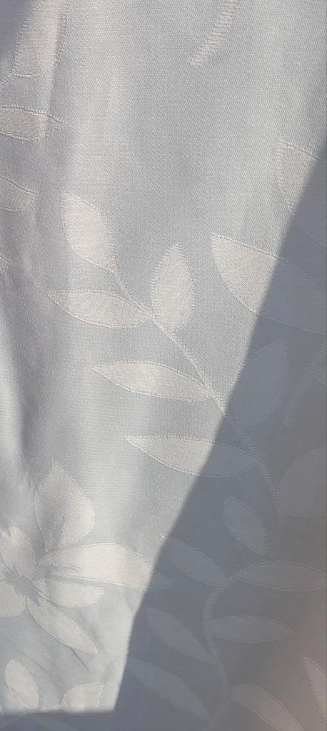 Wit Luxe Overgordijn - 274x257cm, Huis en Inrichting, Stoffering | Gordijnen en Lamellen, Gebruikt, 200 cm of meer, 200 cm of meer