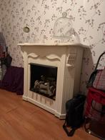 Sfeervolle Houten Gelhaard voor Gelpotten, Huis en Inrichting, Haarden, Ophalen, Gebruikt, Vrijstaande haard, Gelhaard