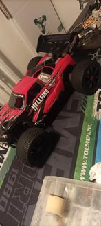 RC Nitro auto Robitronic TXS Mantis met Ishima Rave motor, Ophalen of Verzenden, Gebruikt, Nitro, Auto offroad