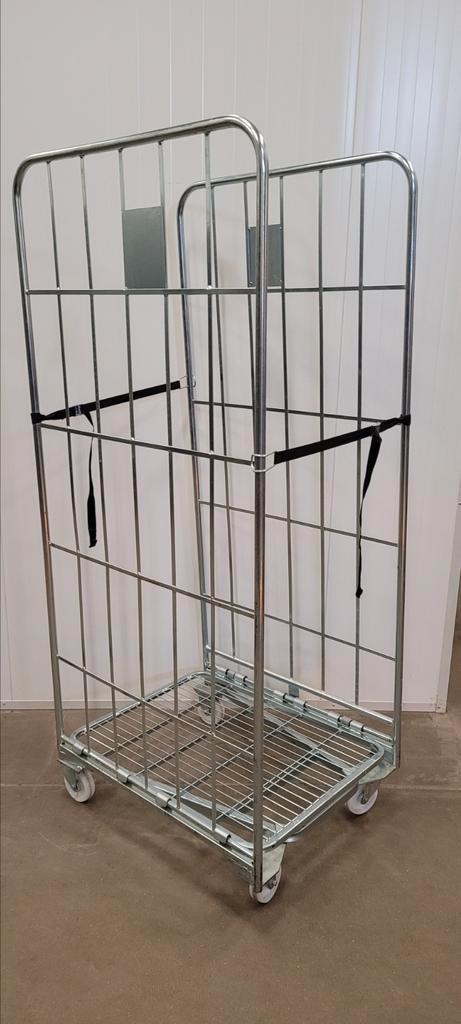 Rolcontainer rolkar transportkar trolley magazijnwagen, Doe-het-zelf en Verbouw, Transportwagens, Zo goed als nieuw, Transportkar