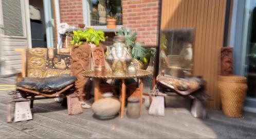 Antieke kunst  leest de beschrijvingen, Tuin en Terras, Tuinsets en Loungesets, Zo goed als nieuw, Ophalen of Verzenden