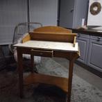 Antiek wastafeltje met lade, Antiek en Kunst, Ophalen
