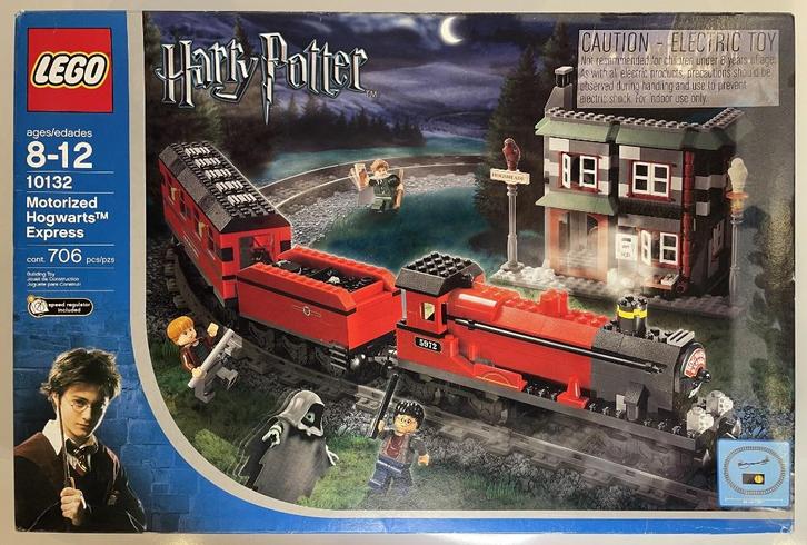 Lego set: 10132 - Harry Potter: Motorised Hogwarts Express, Kinderen en Baby's, Speelgoed | Duplo en Lego, Zo goed als nieuw, Lego