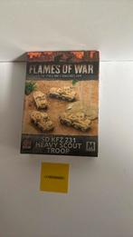 Nieuw! Flames of War | GBX100 | SD KFZ 231 HeavyScout Troop, Hobby en Vrije tijd, Wargaming, Ophalen of Verzenden, Nieuw, Historisch