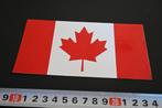 sticker vlag canada maple leaf 1898 *, Verzamelen, Ophalen, Zo goed als nieuw