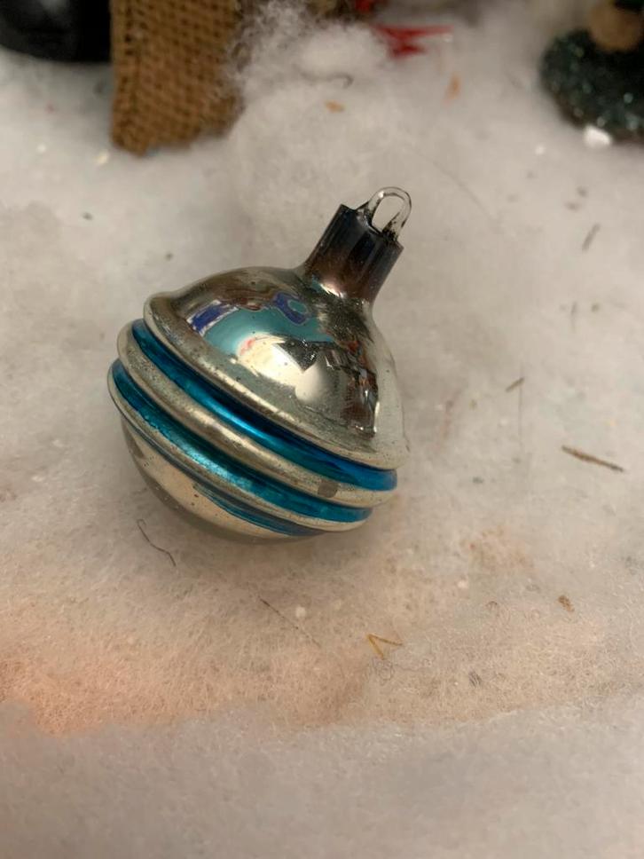 #kerst. Kerstbal ajeko glazen oogje, Diversen, Kerst, Zo goed als nieuw, Ophalen of Verzenden