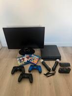 Sony Playstation met samsung beeldscherm, Ophalen, Gebruikt, Sport, 3 spelers of meer