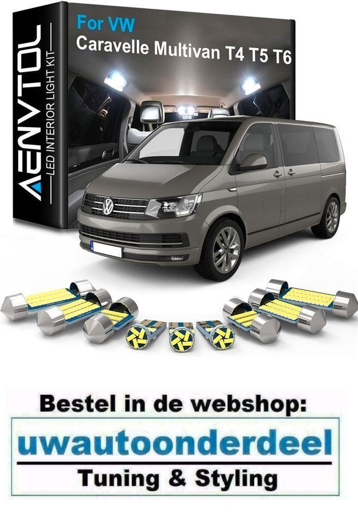 Led Lamp Interieur Set Geschikt Voor VW Transporter T5 T6, Auto diversen, Tuning en Styling, Ophalen of Verzenden