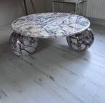 Unieke Calacatta Marmeren Salontafel - Coffee Table, Overige materialen, 50 tot 100 cm, Rond, Nieuw