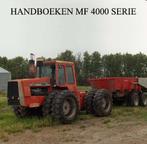 Handboeken MF 4800 4840 4880 4900, Boeken, Ophalen of Verzenden, Nieuw, Tractor en Landbouw