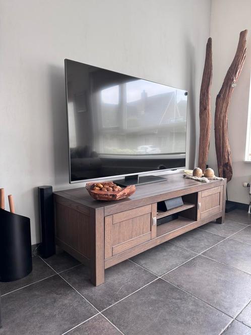 Zware Kwaliteit TV meubel / kast,  eikenhout, Huis en Inrichting, Complete inboedels, Ophalen of Verzenden
