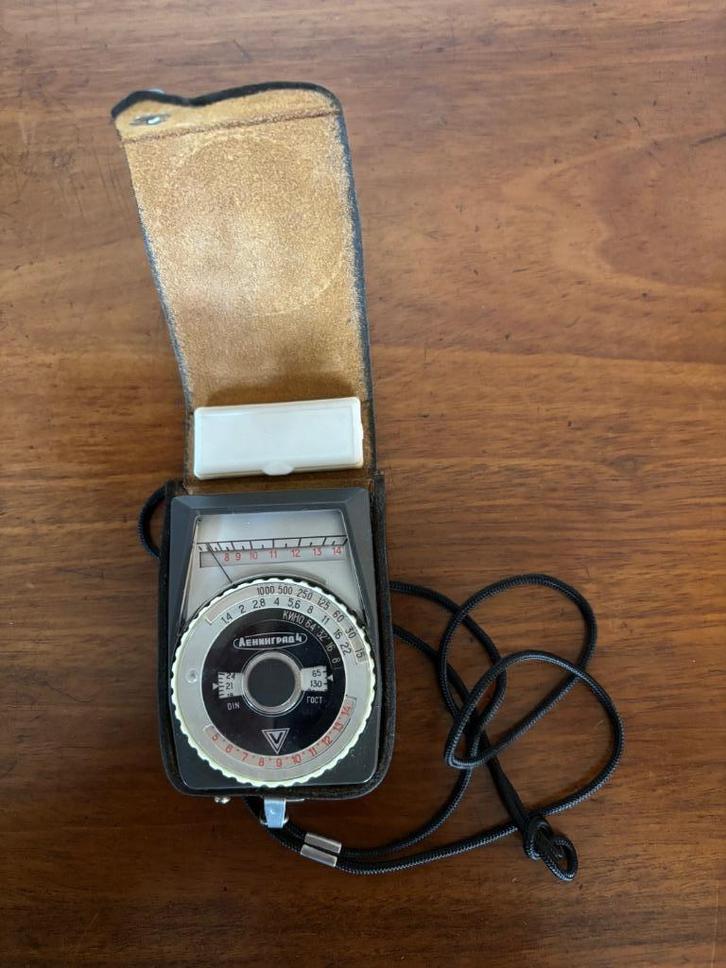 Leningrad 4 belichtingsmeter, Verzamelen, Fotografica en Filmapparatuur, Overige typen, 1960 tot 1980, Ophalen