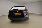 BMW 5 Serie Touring 520i | M-Sportpakket | LED | Leder | Nav, Auto's, Automaat, Gebruikt, 4 cilinders, Blauw