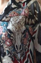 Ibiza Blouse - Maat S t/m L, Davi-mode.nl, Zwart, Maat 42/44 (L), Nieuw
